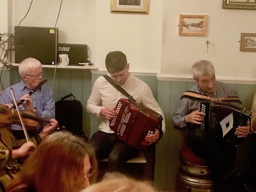 Billy Clifford, Bryan O'Leary and Aidan Coffey