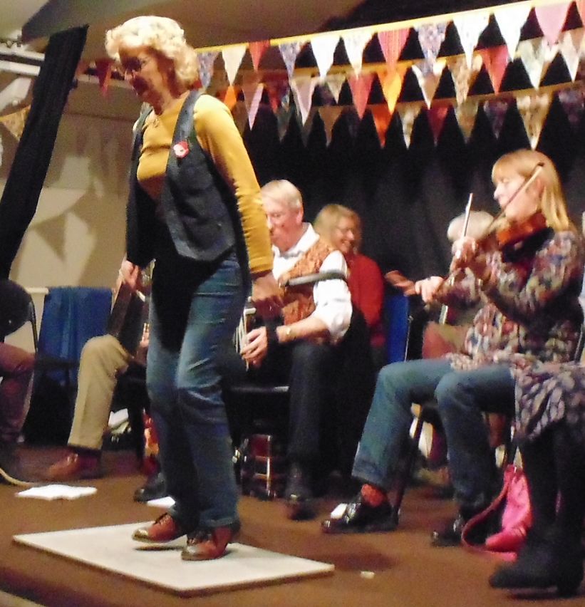 step dancer, credit - Laura Cannell