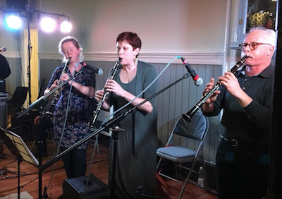 Jo Veal, Anna Pack and Frédéric Paris